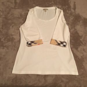 Burberry Britt white top